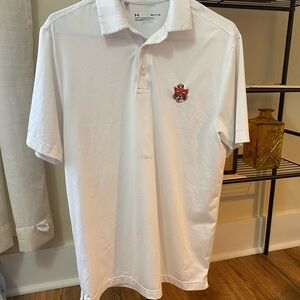 Under Armour White Polo Shirt Classic Style